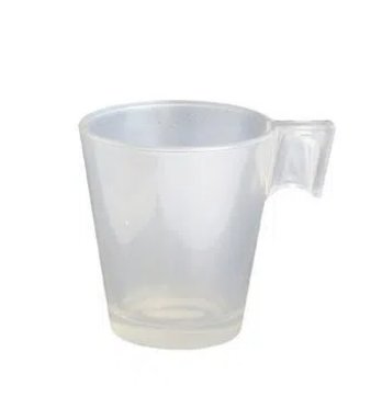 Xcara de Vidro de Caf 80ml