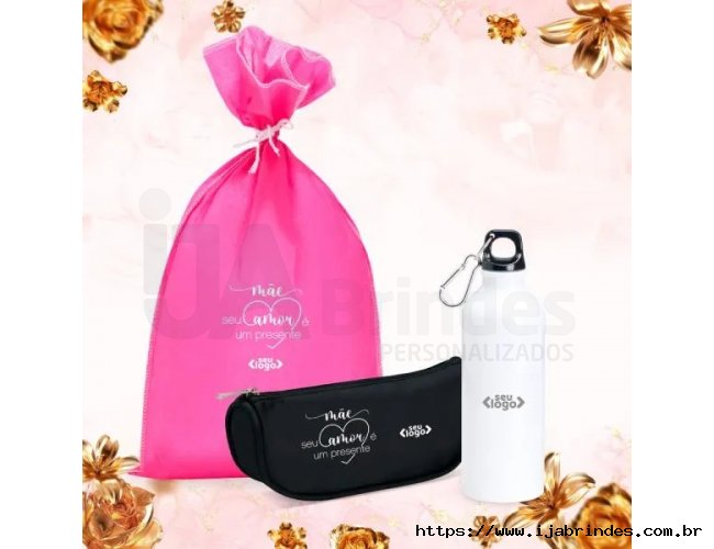 Kit Garrafa E Necessaire - 2 Ps