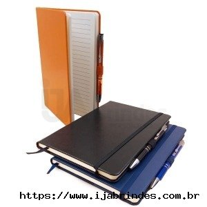 BLOCO DE ANOTAO + CANETA