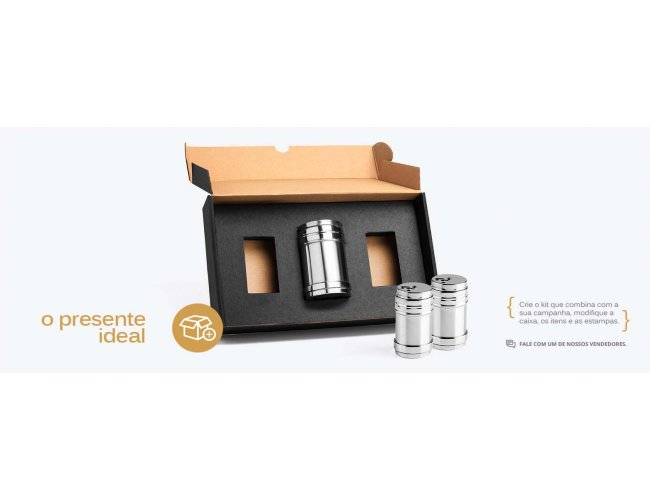 Kit De Potes Para Tempero - 3 Ps