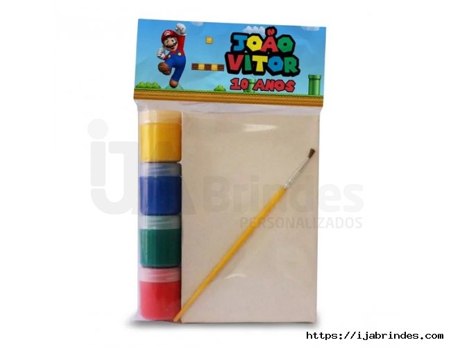 Pintura tela 4 tintas