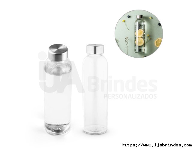 SOLER. Garrafa em vidro 500 mL