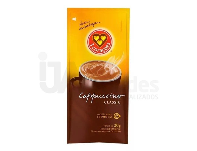 Cappuccino Em Sach Envelope Classic Tres 3 Coraes