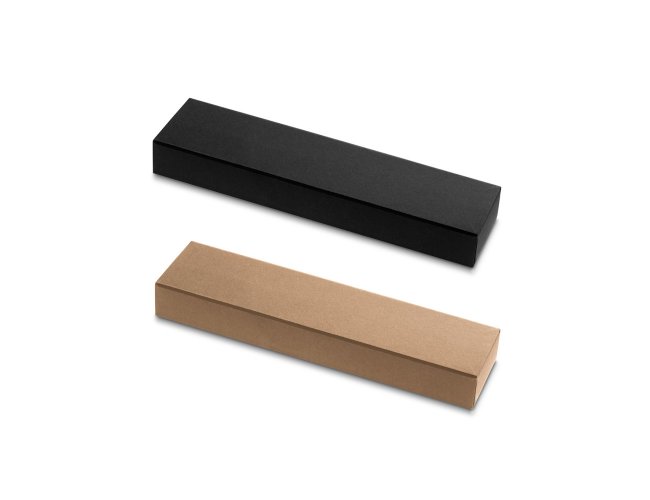 PENDULO II. Estojo em papel kraft para 1 caneta esferogr�fica
