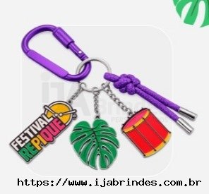 Chaveiro Emborrachado