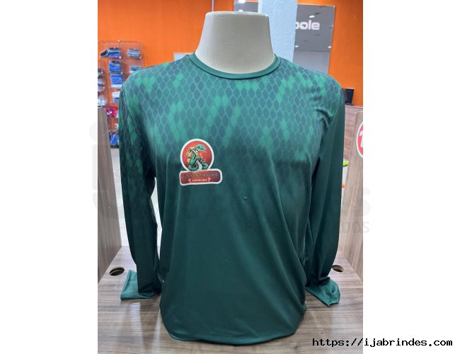 Camisa Dry fit - manga barra longa