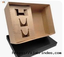 Caixa cartonada  - 30C x 30L x 11H