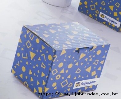 Caixa para caneca personalizada