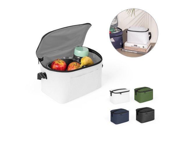 CANCUN. Cooler. Bolsa t�rmica em poli�ster reciclado 600D com interior forrado em PEVA 7 L