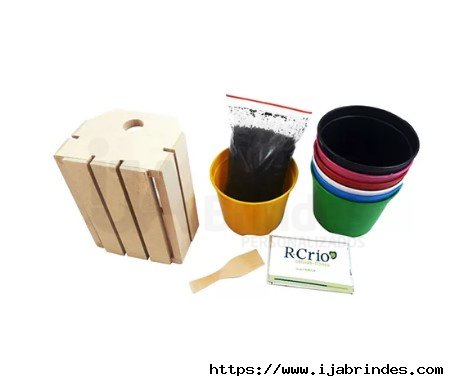 KIT CAIXOTE MDIO 6MM EMBALAGEM CELOFANE