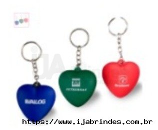 Chaveiro Anti Stress - formato coração