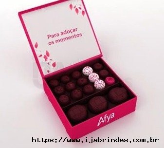 Caixa r�gida Modelo tampa imantada /sapato