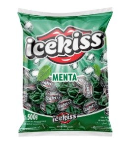 BALA DURA 500G MENTA ICEKISS