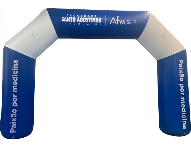 Portal inflvel personalizado.