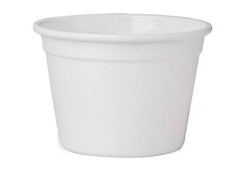 Balde Para Gelo - Branco - 750 Ml