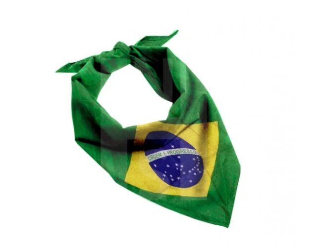 Bandana temtica do Brasil