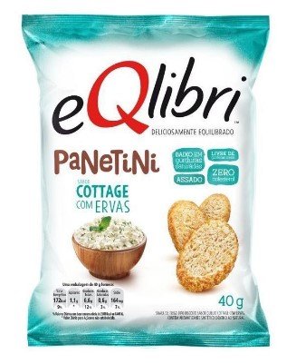 Snack Cottage com Ervas Eqlibri Panetini 40 gramas