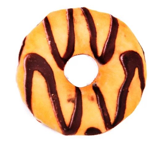 Brinquedo Chalesco Plush Donut para Ces e Gatos