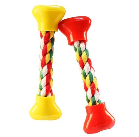Brinquedo Chalesco para Ces Dental Bone Mdio - Cores Sortidas