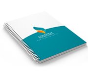 Caderno Capa Dura Wire-o Branco