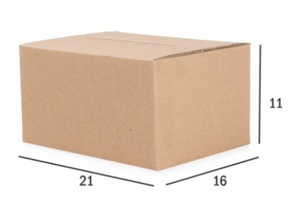 Caixa Encomenda N21 - 21x16x11 cm