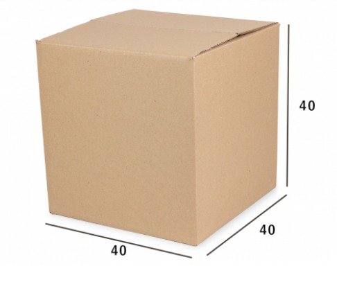 Caixa Reforada TRIPLEX N2 - 40x40x40 cm