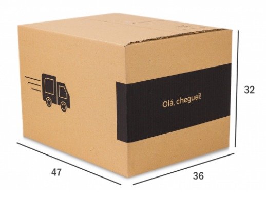 Caixa Encomenda M204 - 47x36x32 cm