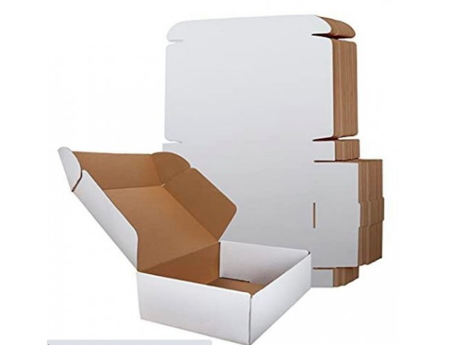 Caixas de Papelo Branca 30 x 24 x 08