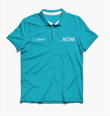 Camisa Polo Turquesa