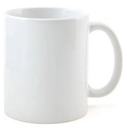 Caneca para Sublimao de Cermica Branca