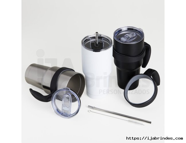 Caneca Trmica Inox 800ml