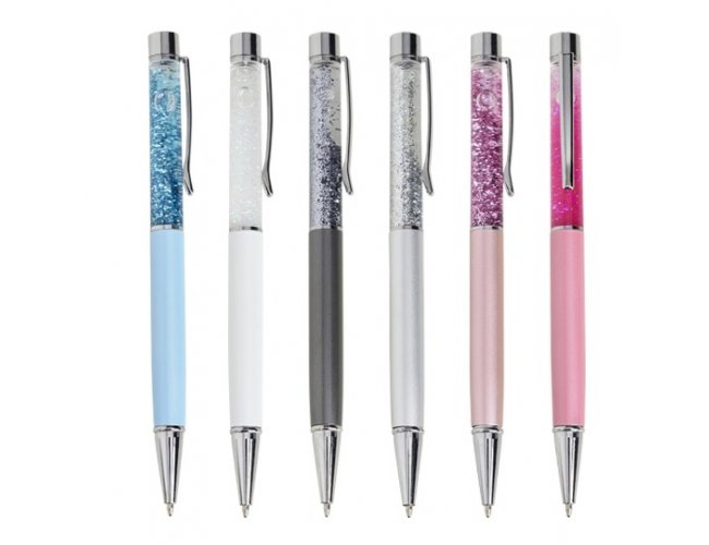 Caneta Metal Glitter