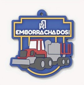 Chaveiro Emborrachado