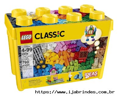 Kit Caixa Grande De Pe�as Criativas Classic 10698 Com 790 Pe�as Lego