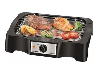 Churrasqueira Eltrica CH-07 Preta Mondial 220V