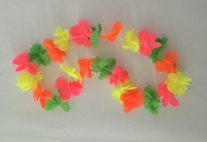 COLAR HAVAIANO PEQUENO FLUORESCENTE