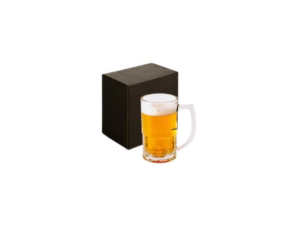 CANECA DE VIDRO P/ CHOPP / CERVEJA - 340 ML