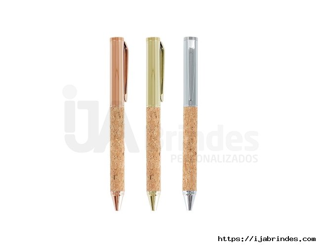 Caneta Metal e Cortia