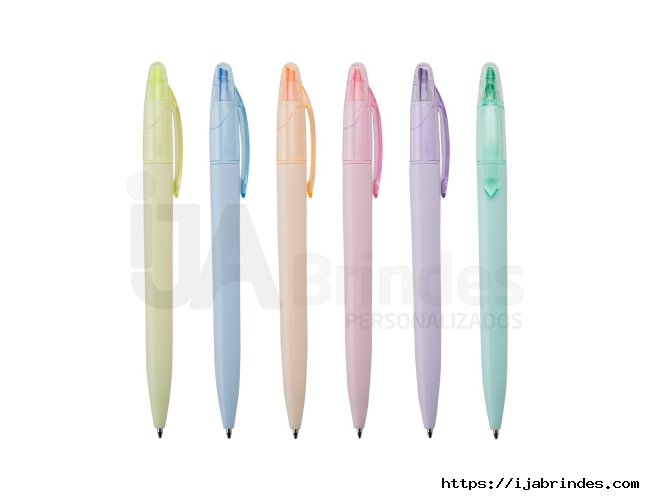 Caneta Plstica Marca Texto