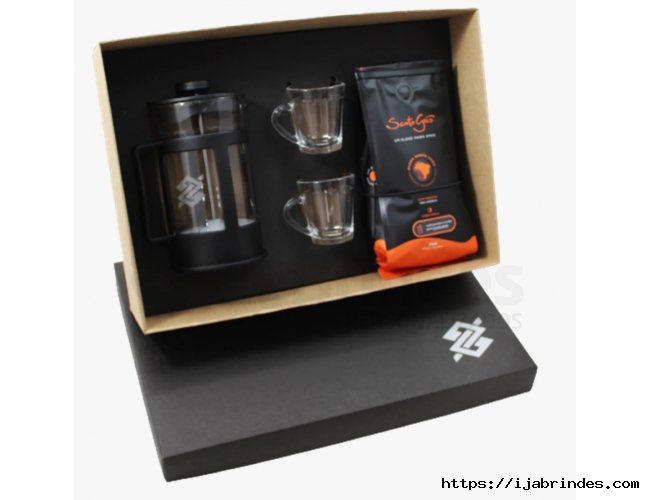 Kit Caf Cafeteira Francesa