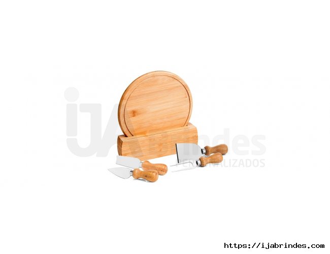 Kit Para Queijo Em Bambu Crdoba - 6 Ps