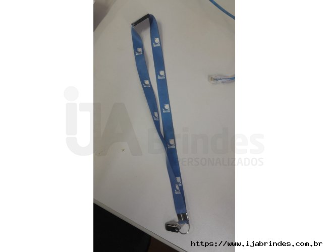 Cordo 20mm acabamento em jacar e trava de segurana