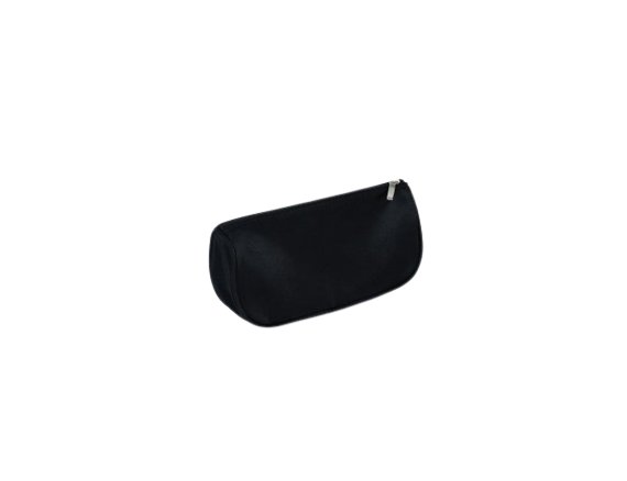 NECESSAIRE PRETA EM MICROFIBRA