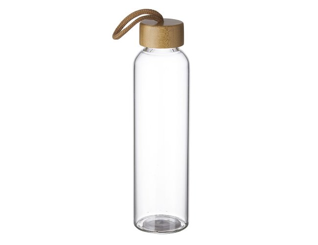 Garrafa Vidro com Cordo 600ml