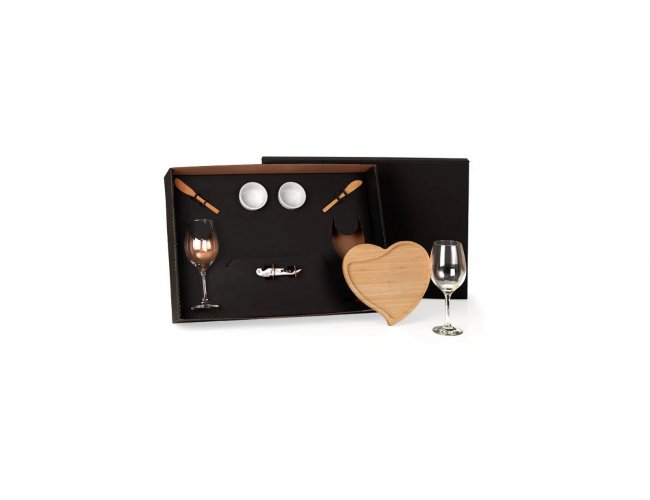KIT PETISCOS E VINHO