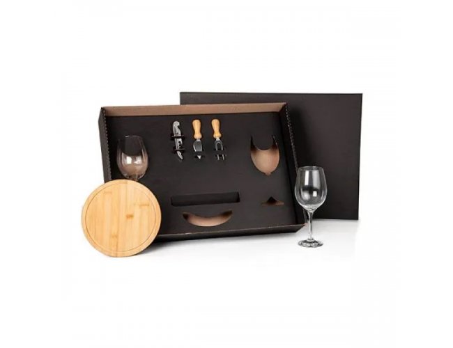 Kit Queijo E Vinho - 6 Ps