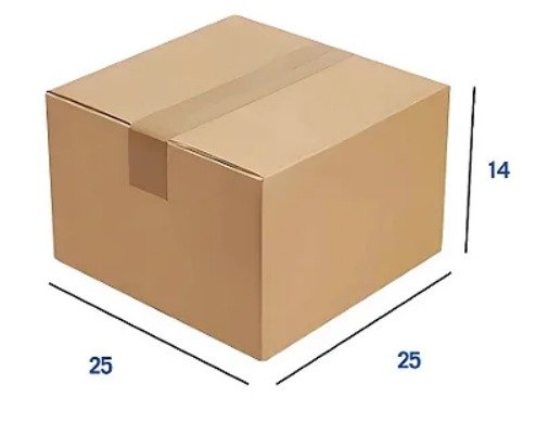 Caixa de Papelo 25x25x14