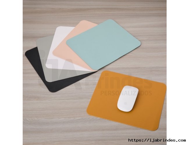 Mouse Pad Couro Sinttico