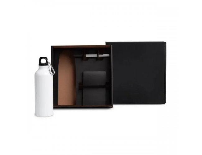 Kit Com Squeeze, Caneta E Bloco - 3 Ps