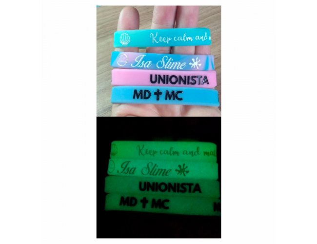 Pulseira de Silicone